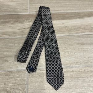 Ralph Lauren Polo vintage tie made by hand 100% silk geometric design